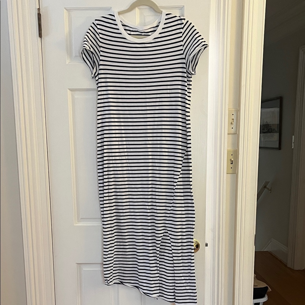 Frank and Eileen striped dress small